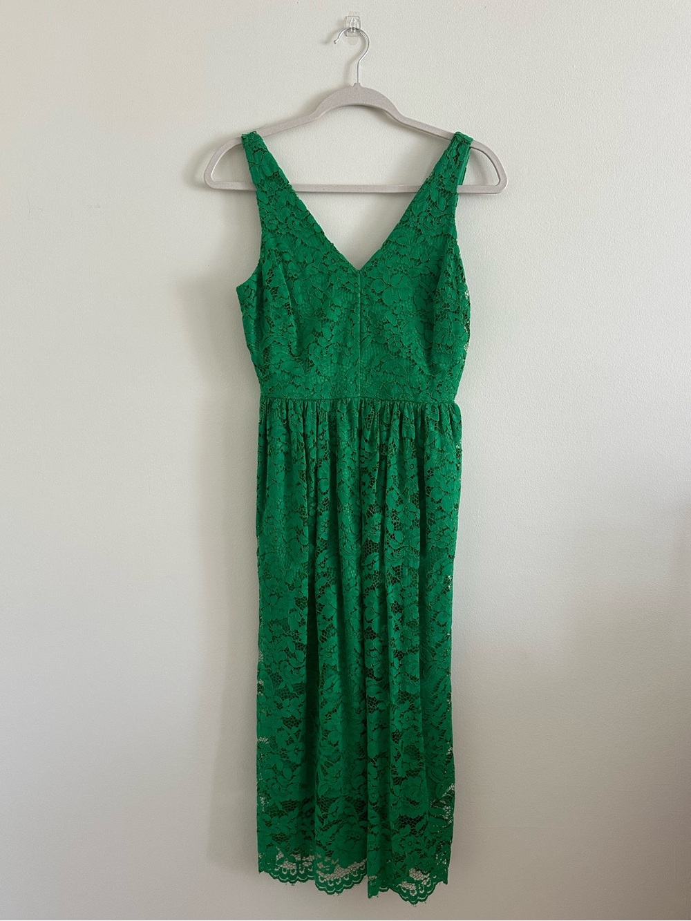 Simply Vera Vera Wang Emerald Green Lace Maxi Dress